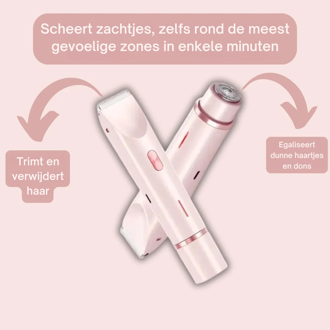 SilkPro™ - 2-in-1 Scheerapparaat voor Vrouwen
